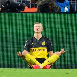 هالاند سجل 10 أهداف في أبطال أوروبا حتى الآن