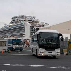 الإصابة نقلت عبر السفينة الراسية في اليابان