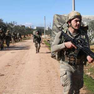 أفراد من الجيش التركي شمالي سوريا