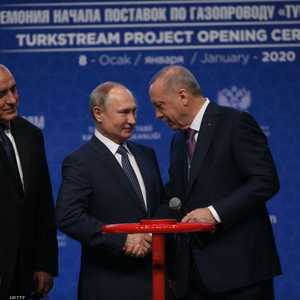 الرئيس التركي ونظيره الروسي