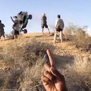 انقلاب سيارة خلال مشاركتها في تصوير إعلان