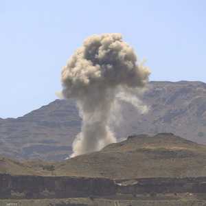 التحالف قصف مواقع حوثية في منطقة جبلية قرب صنعاء- أرشيف.