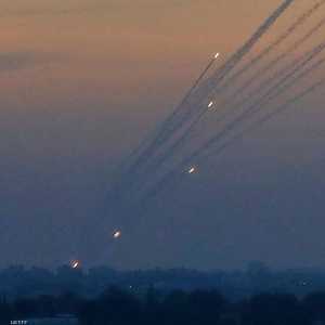 إطلاق نحو عشرين صاروخا باتجاه إسرائيل من غزة