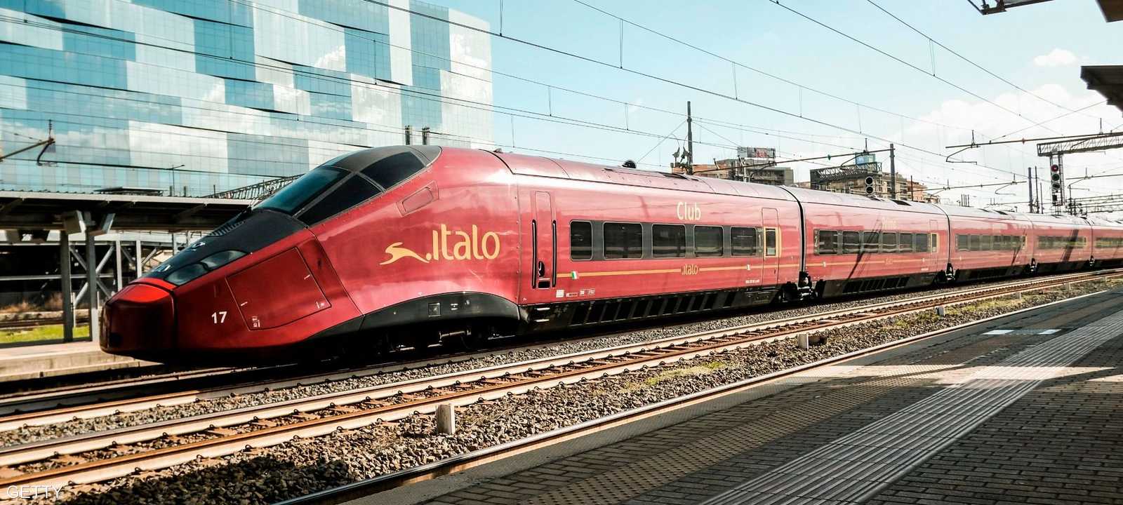 أحد القطارات في إيطاليا