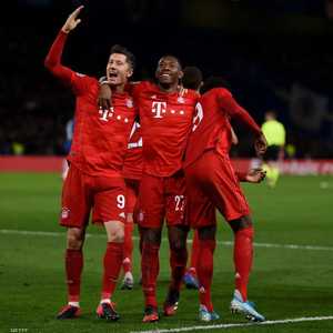 وضع بايرن ميونيخ قدما في ربع النهائي دوري أبطال أوروبا