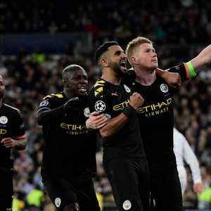 مانشستر سيتي فاز بثنائية في سانتياغو برنابيو