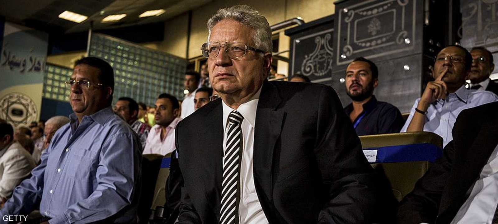 رئيس نادي الزمالك مرتضى منصور