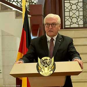 الرئيس الألماني: مستعدون لدعم عملية التحول السياسي بالسودان