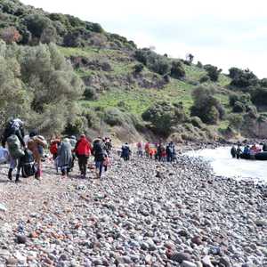 مهاجرون ينطلقون من تركيا باتجاه اليونان