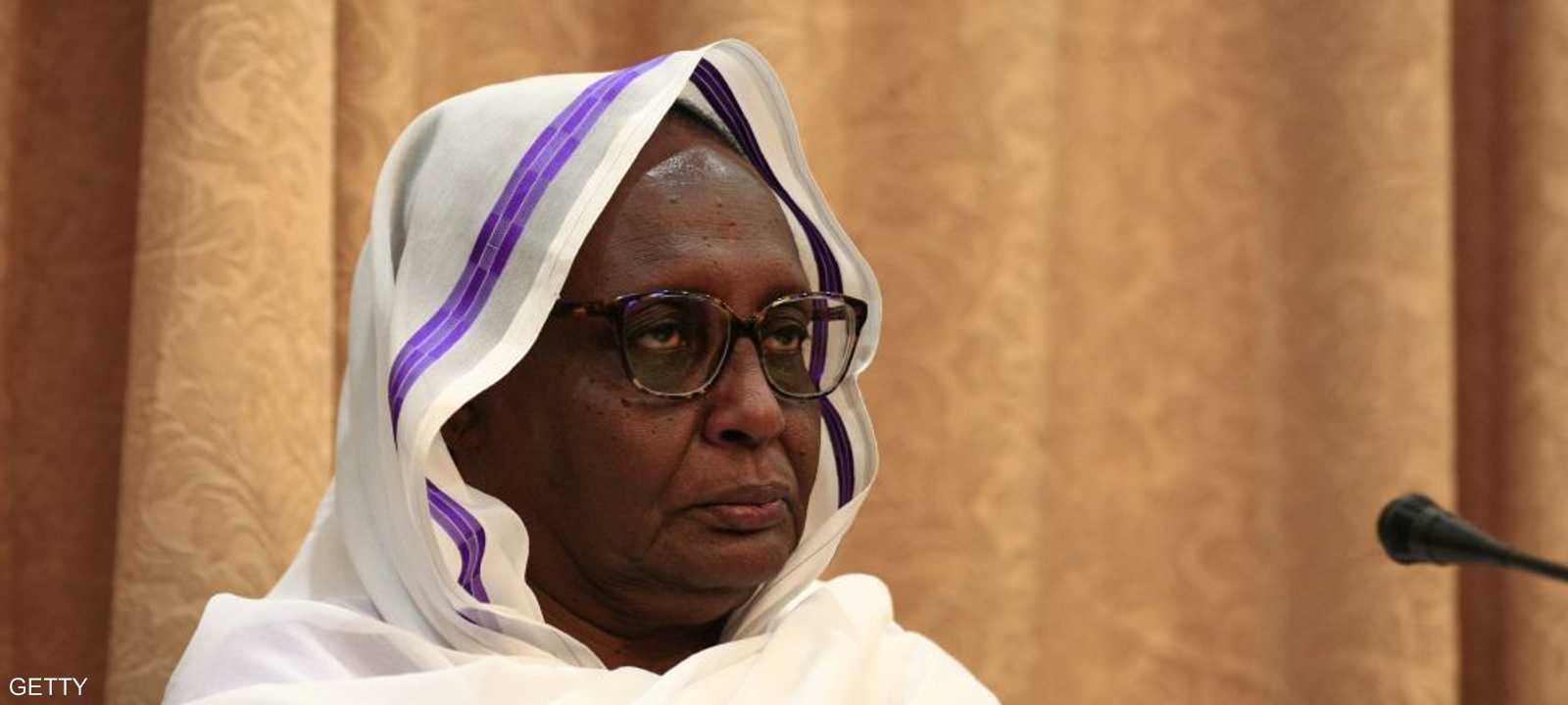 وزيرة الخارجية السودانية أسماء عبدالله