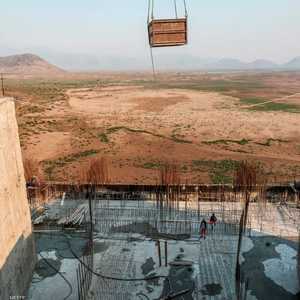 تشيّد إثيوبيا السد بالقرب من حدودها مع السودان.