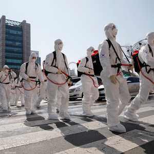 استعانت كوريا الجنوبية بالجيش في أعمال تعقيم المدن