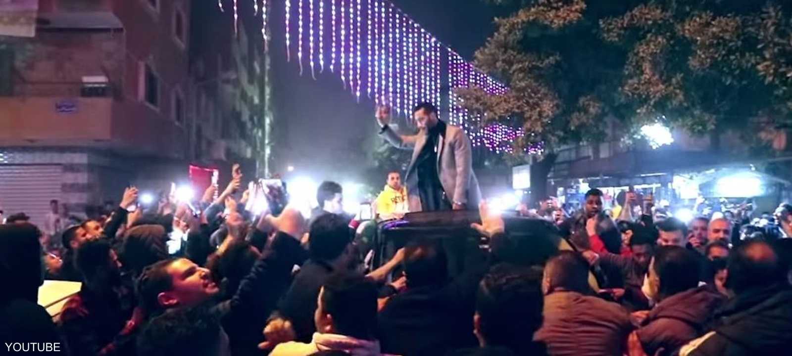 لقطة من فيديو أغنية "أنت جدع" لمحمد رمضان