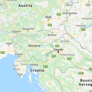 خريطة سلوفينيا