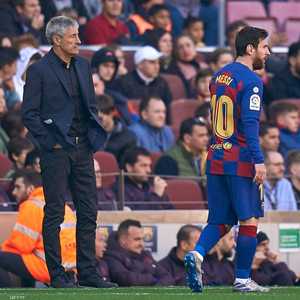 المدرب أشاد بأداء ميسي