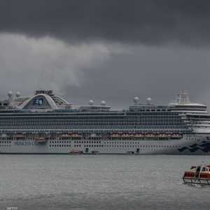 21 شخصا أصيبوا بكورونا على متن سفينة قبالة كاليفورنيا