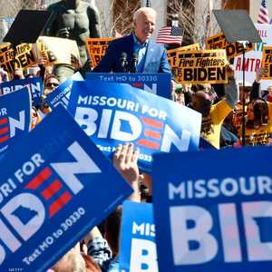 بايدن يخاطب مناصريه