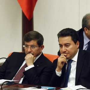 علي باباجان وأحمد داود أوغلو