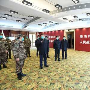 الرئيس الصيني تفقد الجهود المبذولة لمكافحة العدوى