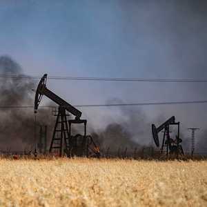 أرشيفية لأحد حقول النفط في سوريا