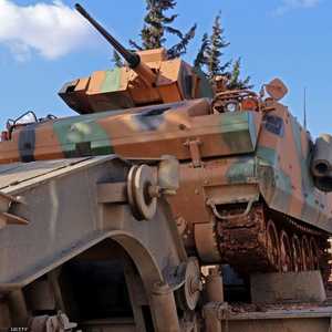 أرشيفية لآلية تركية في الشمال السوري