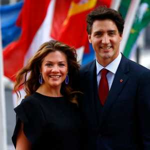 ترودو وزوجته في لقطة أرشيفية