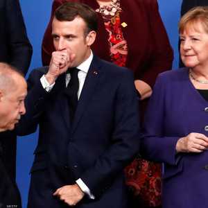 أردوغان وميركل وماكرون - أرشيفية