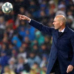 مدرب ريال مدريد الفرنسي زين الدين زيدان