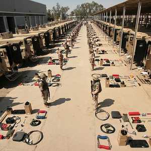 جانب من قاعدة التاجي (أرشيفية)