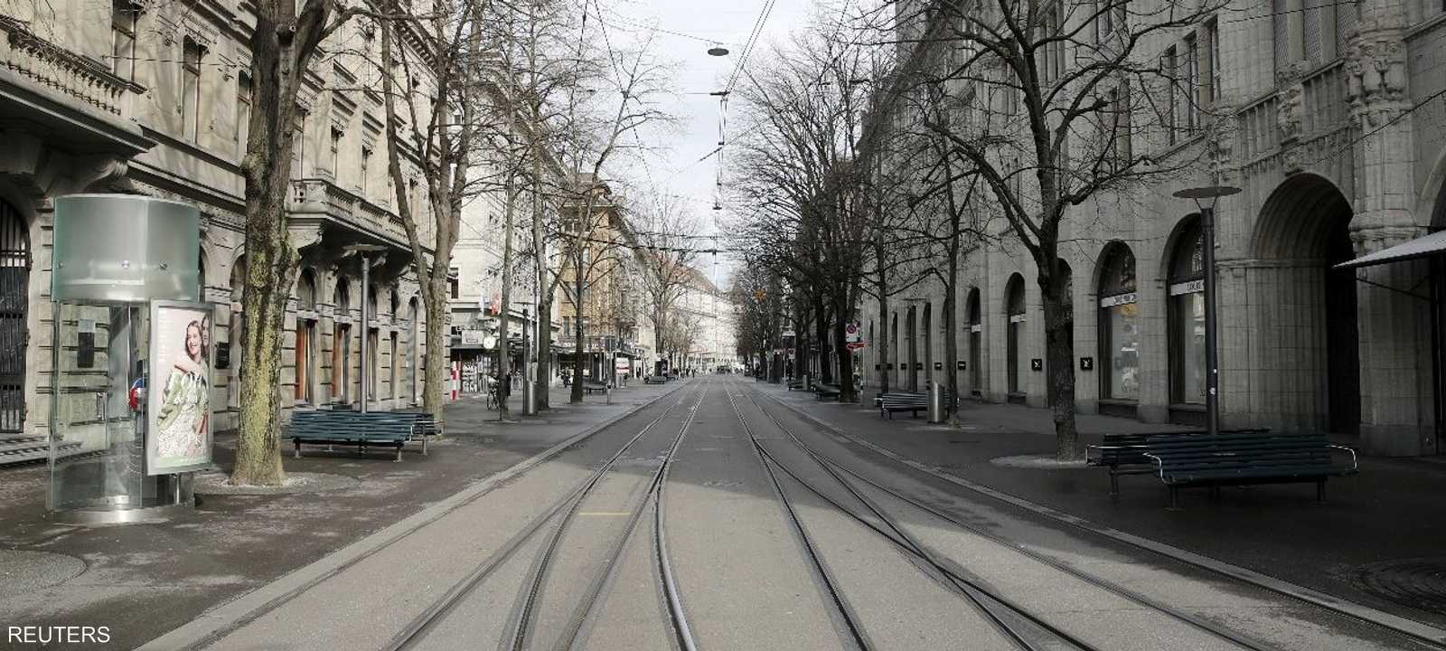 شارع في زيوريخ