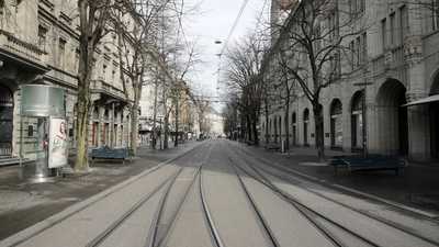 شارع في زيوريخ