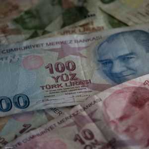 هبوط الليرة التركية