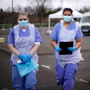 ارتفاع حالات الوفاة بفيروس كورونا في بريطانيا