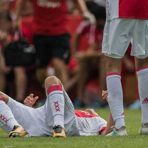 عبد الحق لحظة سقوطه في يوليو 2017