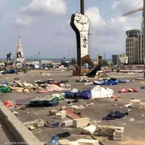 ساحات الإعصام بعد تدميرها