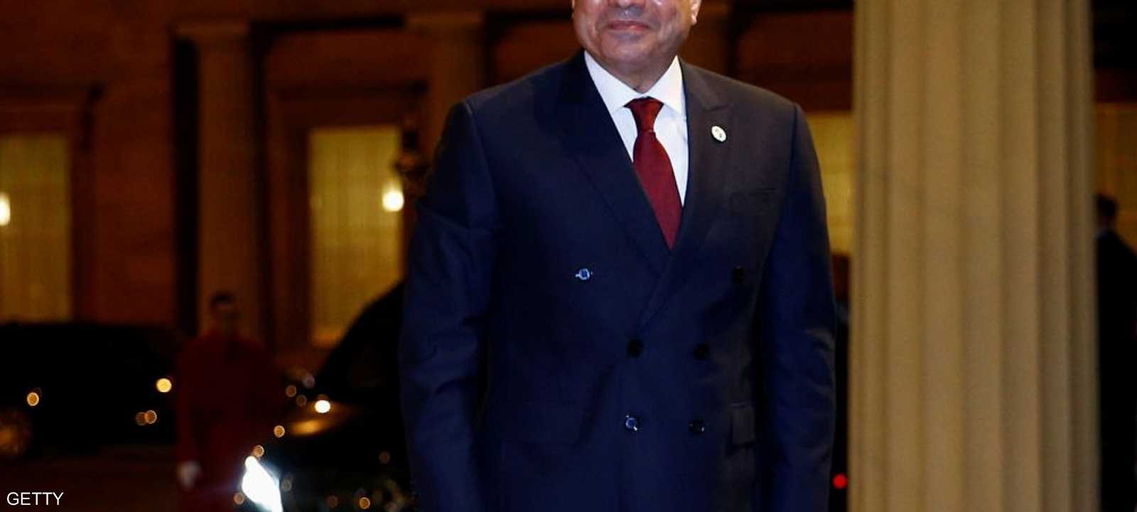 الرئيس المصري عبد الفتاح السيسي.