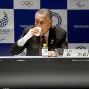 يوشيرو موري رئيس اللجنة المنظمة لأولمبياد طوكيو الصيفي.