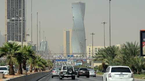 صورة أرشيفية لأحد شوارع مدينة الرياض