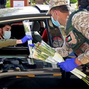 أحد المتعافين من الإصابة في الأردن