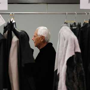 مصمم الأزياء الإيطالي الشهير جورجيو أرماني