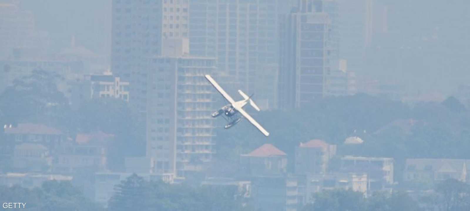 لجأ المطعم إلى فكرة الطائرة الصغيرة لتوصيل الطلبيات