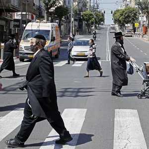 البلدة اليهودية بني براك تعد موبوءة في إسرائيل