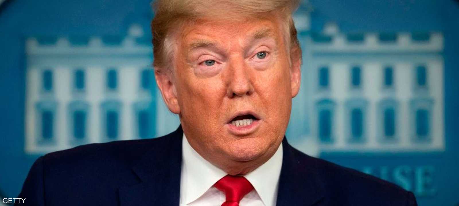 الرئيس الأميركي دونالد ترامب