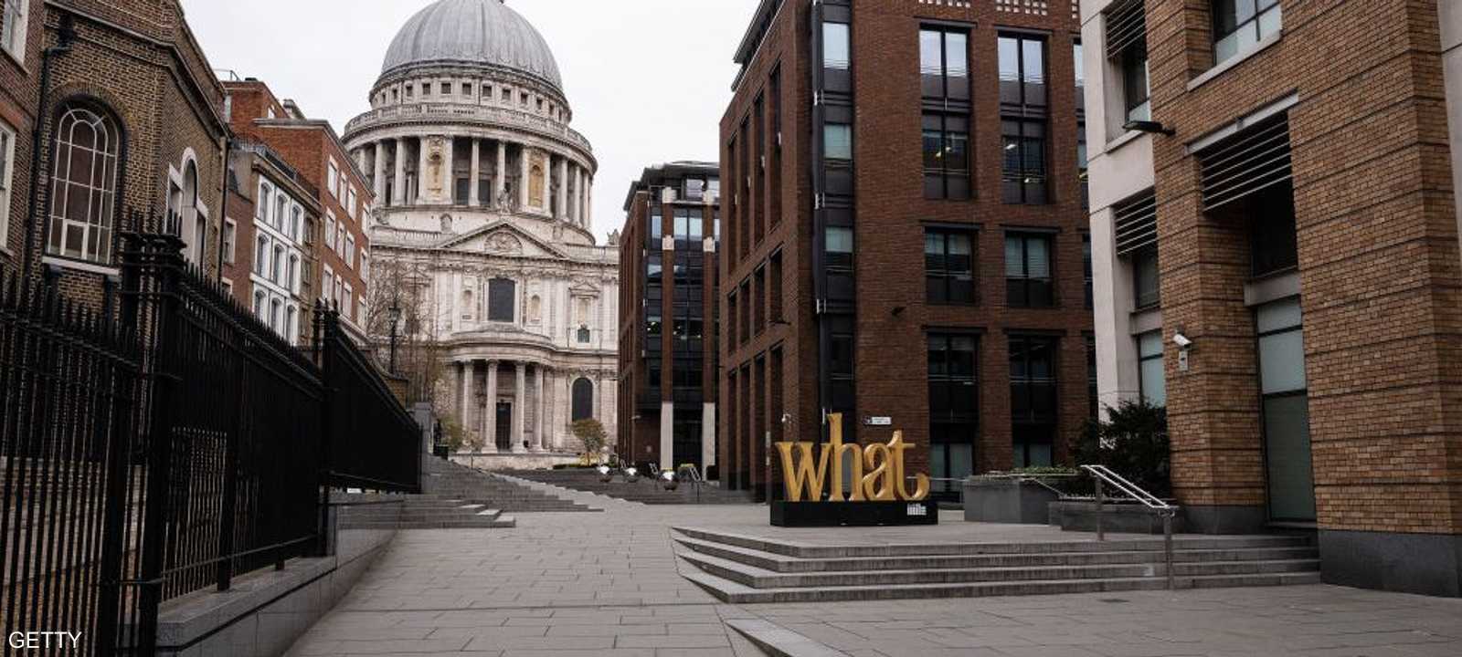 كتدرائية سانت بول في لندن بعد الإغلاق