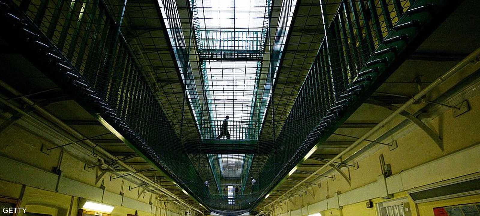 صورة أرشيفية لأحد سجون لندن