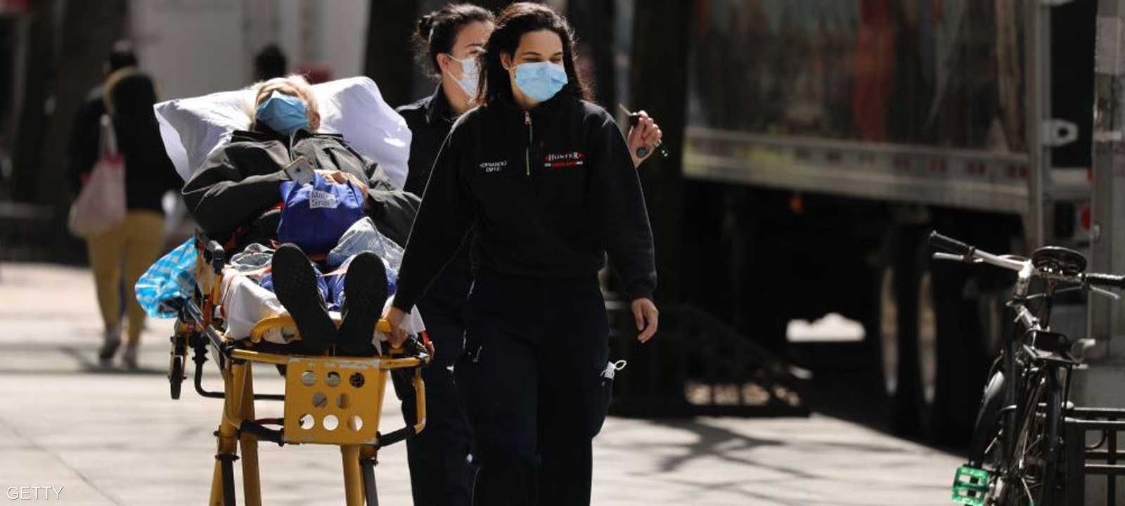 ولاية نيويورك تعد مركز وباء كوفيد-19 في الولايات المتحدة.