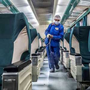 مصر.. عمليات تعقيم بمحطة القطارات الرئيسية في القاهرة