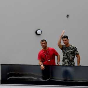 كريستيانو رونالدو داخل منزله