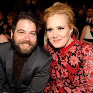 المغنية البريطانية أديل وزوجها سايمون كونيكي