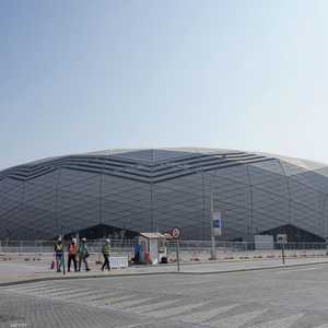 أرشيفية لملعب في قطر سيستضيف مباريات مونديال 2022